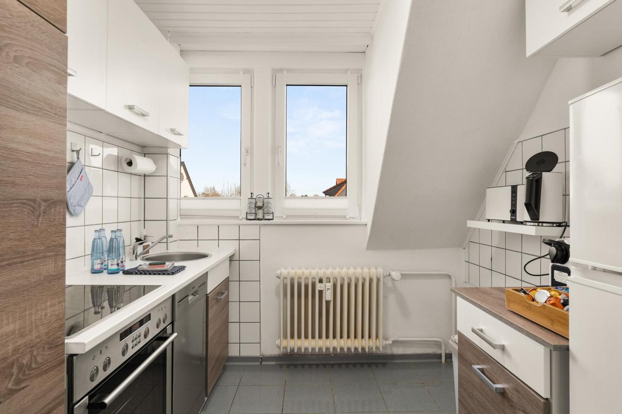Immo-Vision - Natur Design Apartments, Parkplatz, Kueche Calberlah Bagian luar foto