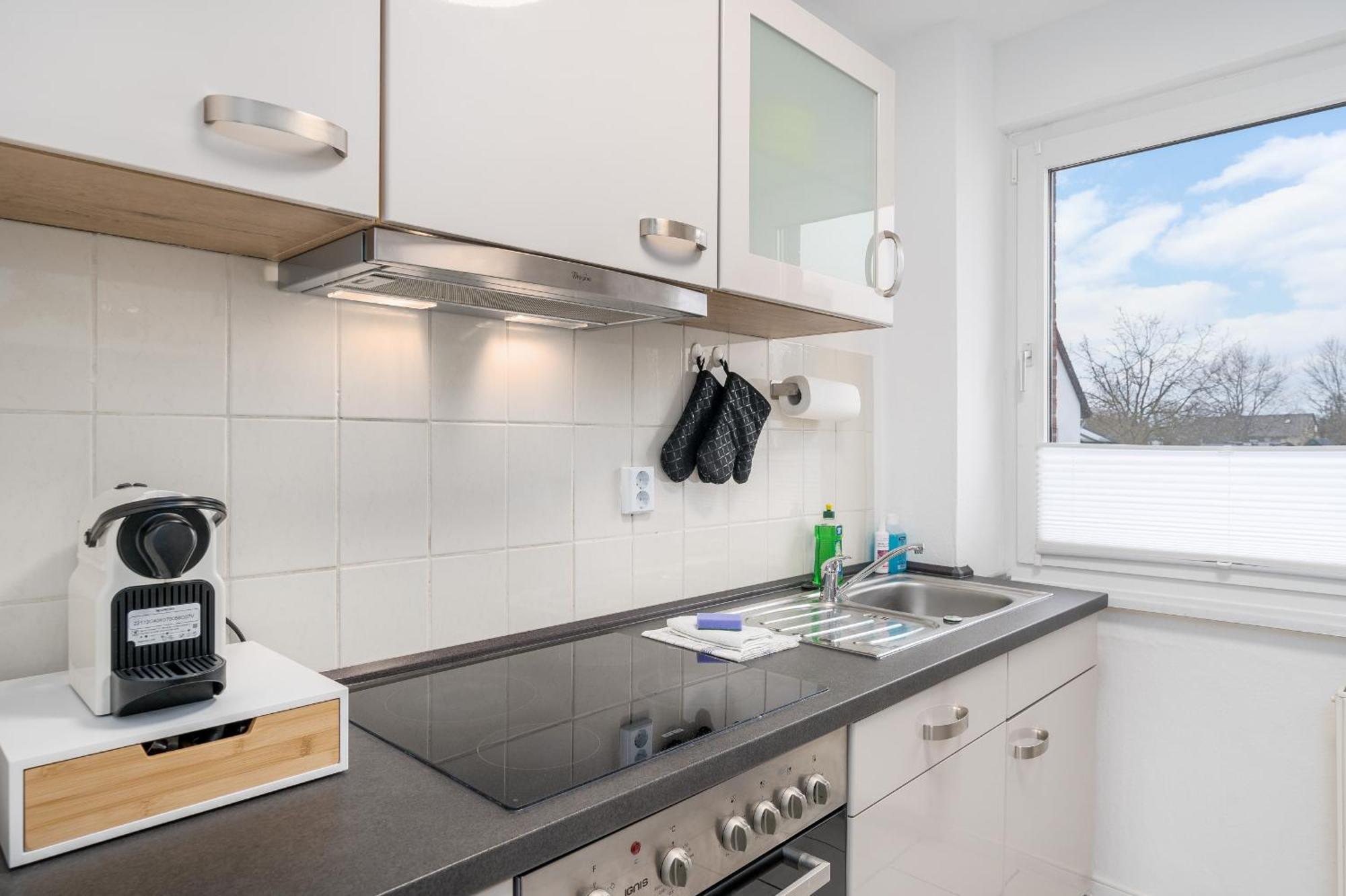 Immo-Vision - Natur Design Apartments, Parkplatz, Kueche Calberlah Bagian luar foto